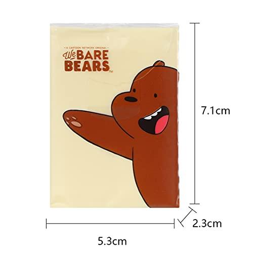 MINISO MINISO We Bare Bears Simple Tissues (8sheets*3-layer) 18 Packs