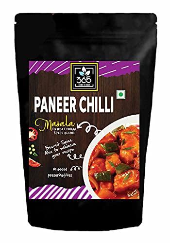365 STORE TO DOOR 365 STORE TO DOOR Indian Spice - Paneer Chilli Masala, 250 gm. | Homemade Powdered | for Healthy Cooking | Ready to use | All Seasonings Spices | Pure & Hygiene | Spice Mix – Pack of 1