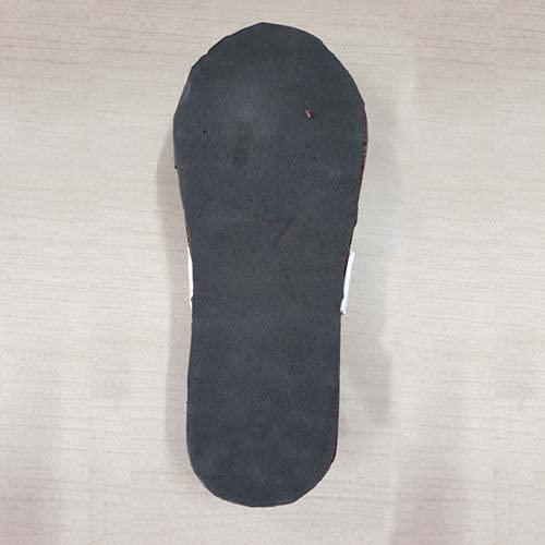 ANCS ANCS Acupressure Khadau Wooden Sandal Wooden Khadau paduka sandal Size-(9) pair