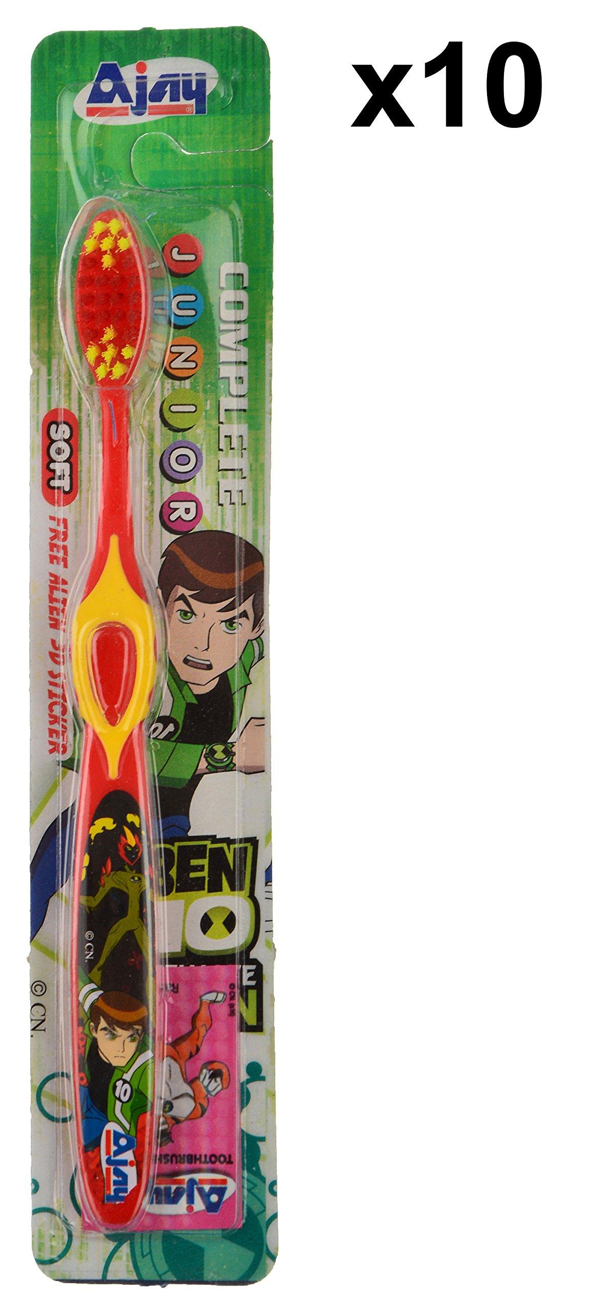 Ajay Ajay Complete Junior Manual Toothbrush (Pack of 10)