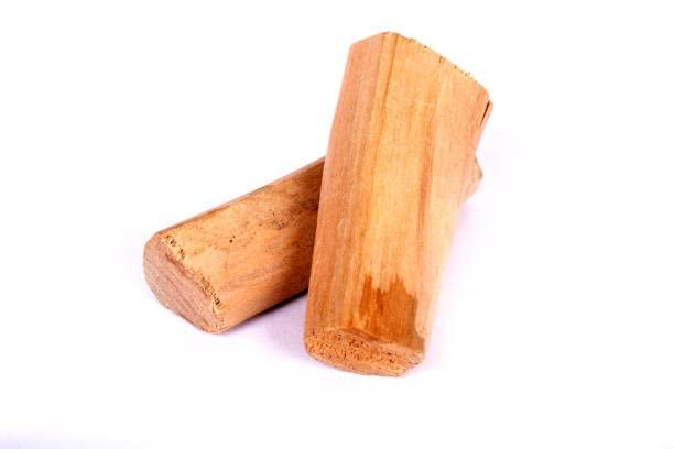 RDK RDK Sandalwood Sticks Scented Processed Natural Chandan Wood Lakdi for Pooja Tilak Havan & Beauty (20-30 Grams) Pack of 2