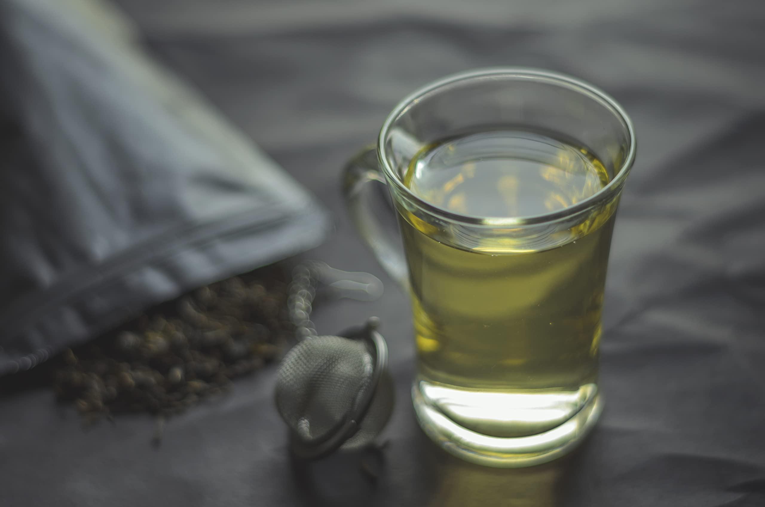 Bamboo Forest Bamboo Forest Green Tea Full Moon First Flush, Organic, Natural Flavour, 0 Calories, Loose Green Tea Leaves, 50 gm