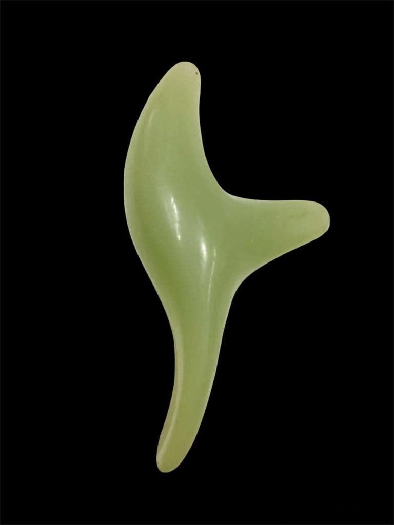 ACS ACS Plastic Gua Sha Massage Tool For Body Scraping Massager (Green)