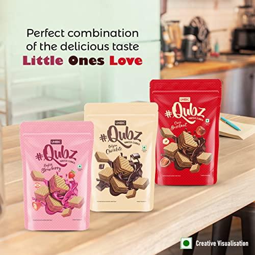 Unibic Unibic Assorted Pack Crispy Wafer Cubes 450g Pack of 3, Waffer cookie with Creme-Filling Delicious and Healthy Snacks