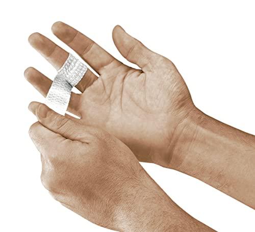 MUELLER Mueller Golfer\'s Grip Tape, Lightweight, Conforming Elastic Protective Tape, 1\"X5 Yds stretched, Ea by Mueller