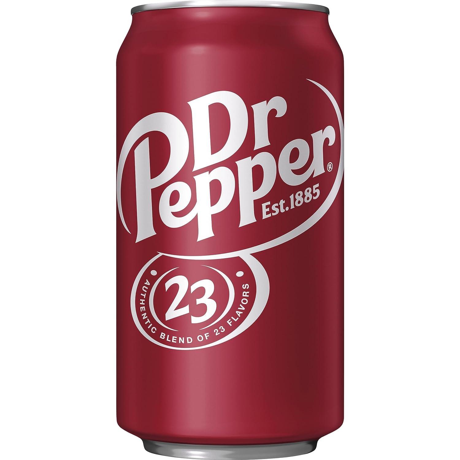 Generic Dr Pepper Soft Drink Soda Original Flavour 330ml Pack Of 6 (Imported)
