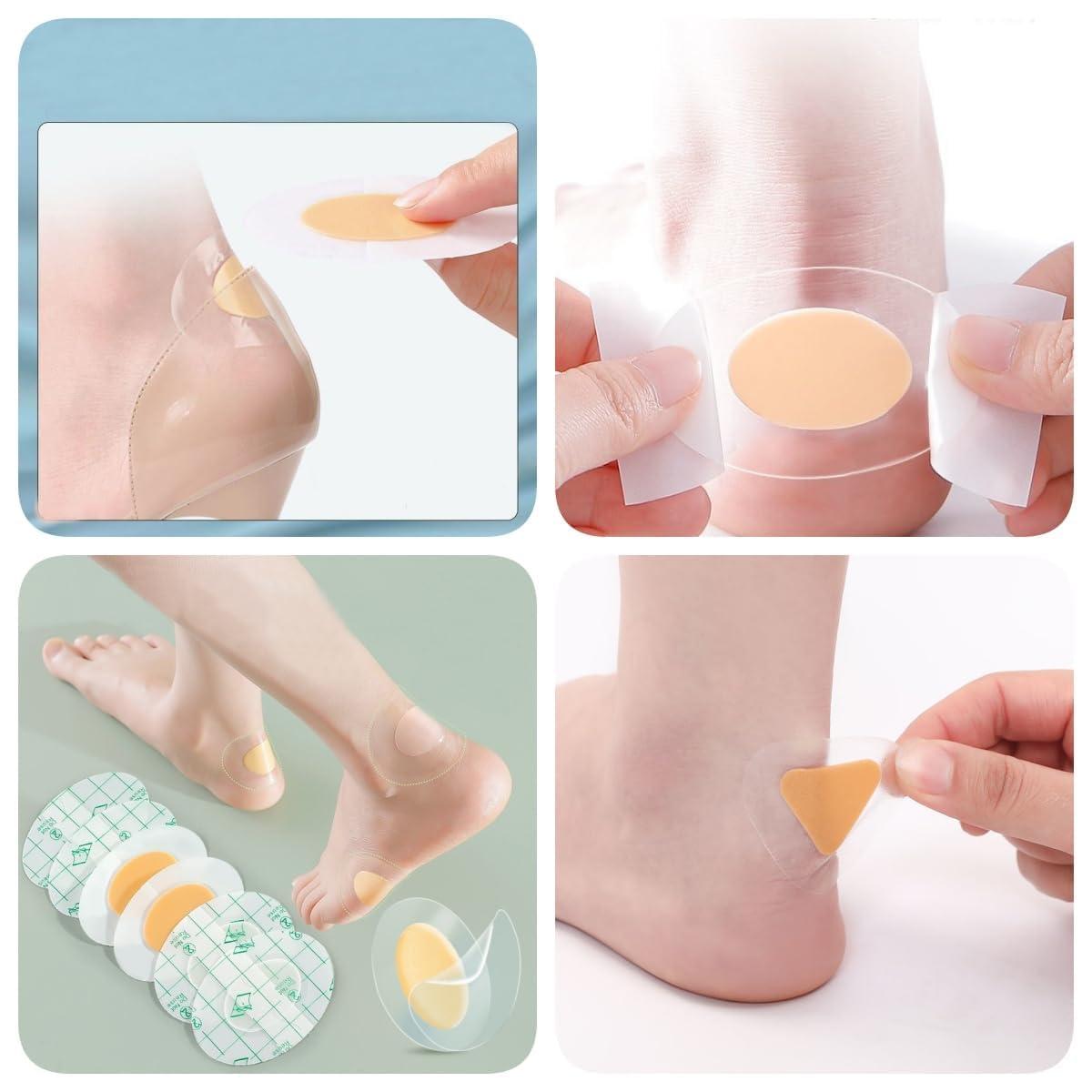 LeafLoom LeafLoom Blister Pads/Blister Protector For Feet Heel Patch Protector For Feet Heel Protector Shoebite Protection Pads || Waterproof Blister Patches For Women Men (Pack Of 20)