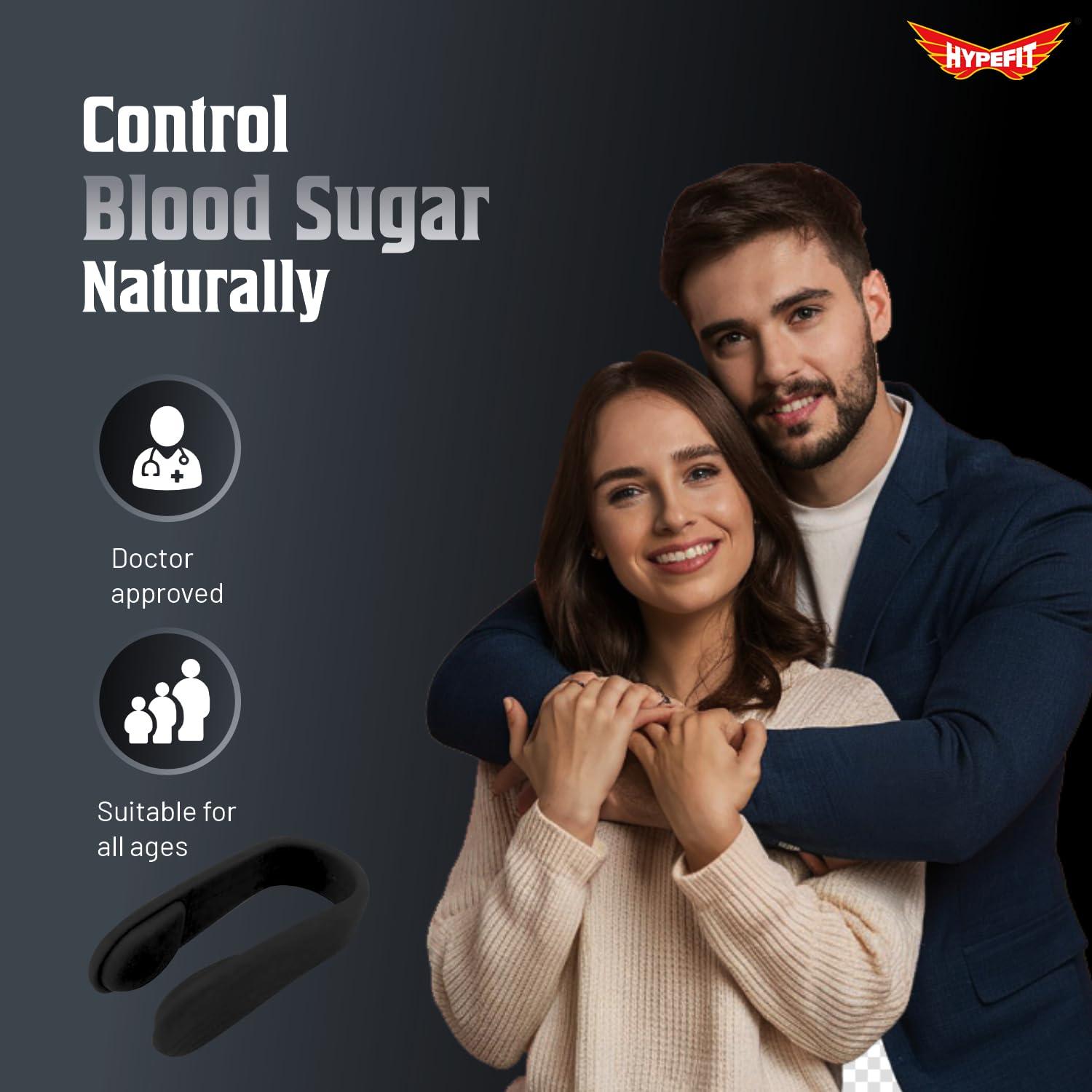 HYPEFIT Hypefit Acupressure Clip for Diabetics, Sugar Control Acupressure Clip, Sugar Clip for Hand, Li4 Acupressure Point Clip (Pack of 2)