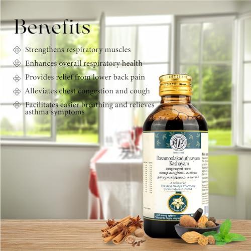 AVP THE ARYA VAIDYA PHARMACY (COIMBATORE) LTD AVP THE ARYA VAIDYA PHARMACY (COIMBATORE) LTD Dasamoolajeerakadyarishtam 450Ml|Builds Energy Post Natal|Strengthens & Supports Health Of The Mother|Soothes Digestive Troubles Post Natal|Uterine Tonic