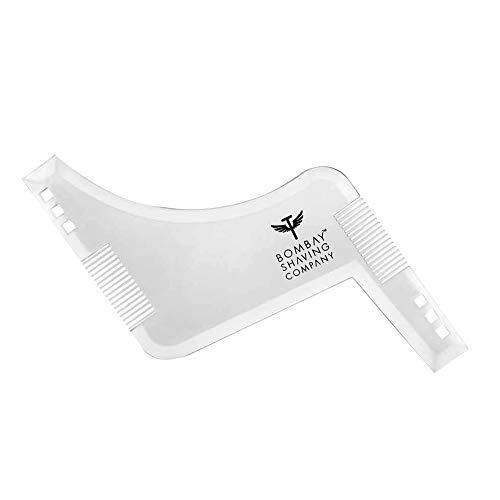 Bombay Shaving Company Bombay Shaving Company Beard Shaper Tool With Comb For Men, Home And Salon Use, Men Beard Accessories (Transparent)