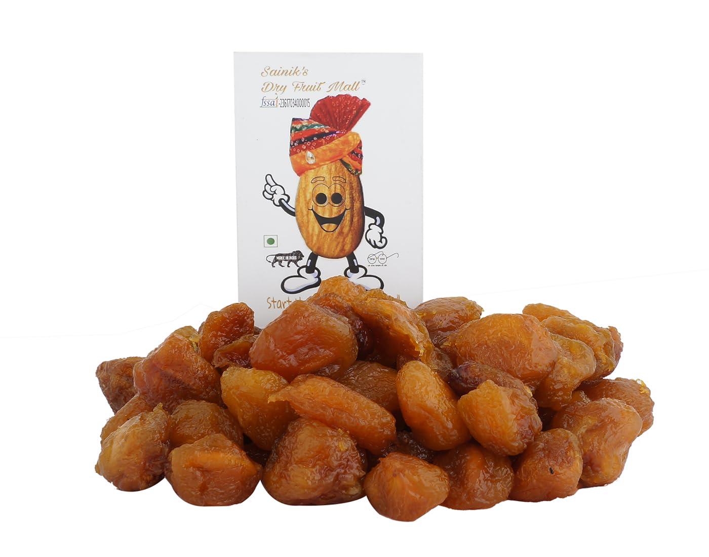 SAINIK\'S Dry Fruit Mall - Start UR Day \"Traditio Sainik\'s Dry Fruit Mall Aloo Bukhara Dry | Aloo Bukhara Dry | Dried Plum Jumbo | Alpagoda Pandu | Alpakoda Pazham (800 Gram)