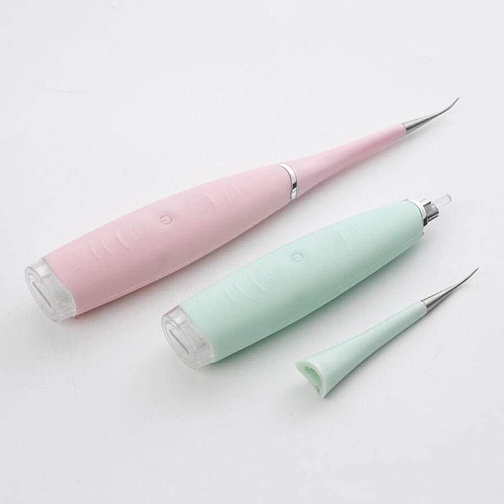 LOOM TREE LOOM TREE Ultrasonic Sonic Dental Scaler Tooth Tartar Calculus Remover Cleaner Pink