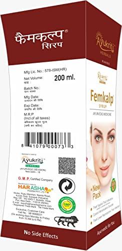 Ayukriti Herbals Ayukriti Herbals Femkalp Syrup Ayurvedic Syrup for Women 200 ml/Ayurvedic Tonic For Women