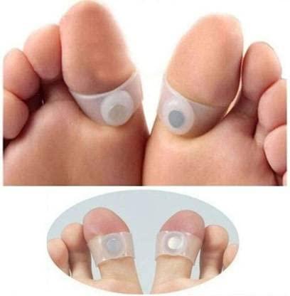 MAA AMBA MAA AMBA Lepakshi Foot Ring Magic Slimming Magnetic Toe Ring Girl Lady Slim Feet Shaper W