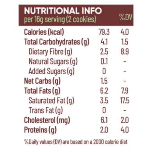 Artinci Artinci Coconut Cookies | As Seen on Shark Tank | Sugar Free Diabetic Friendly with High Protein & Fiber Digestive Biscuits | Low GI & Carbs | (185g x Pack of 1)