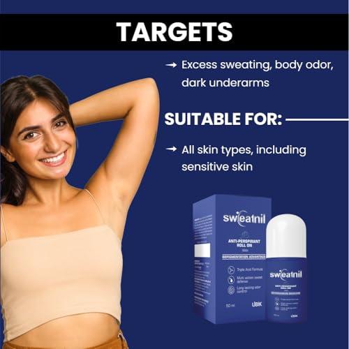 Sweatnil Sweatnil Anti-Perspirent Gel (50ml) : pack of 4