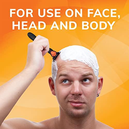 BIC BIC Hybrid Comfort 3 Disposable/System Shaver, Men, 6-Count