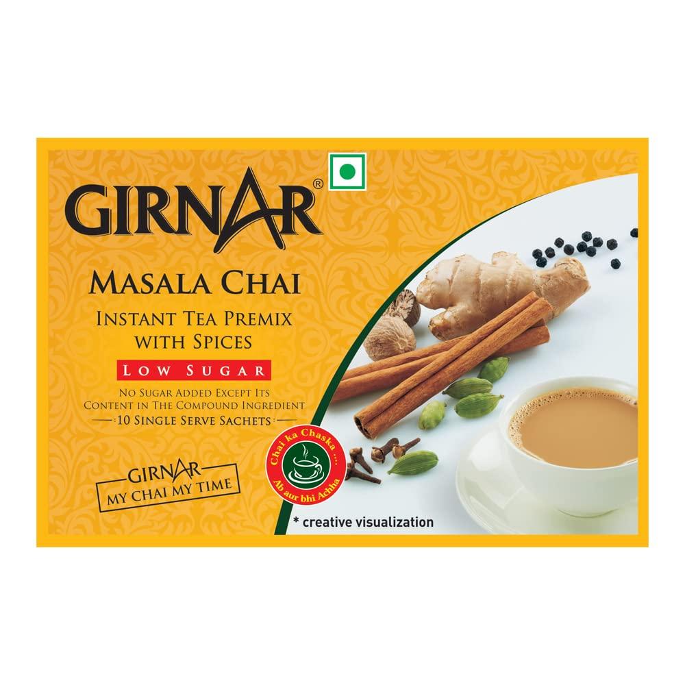 Girnar Girnar Instant Premix With Masala (10 Sachets Low Sugar)