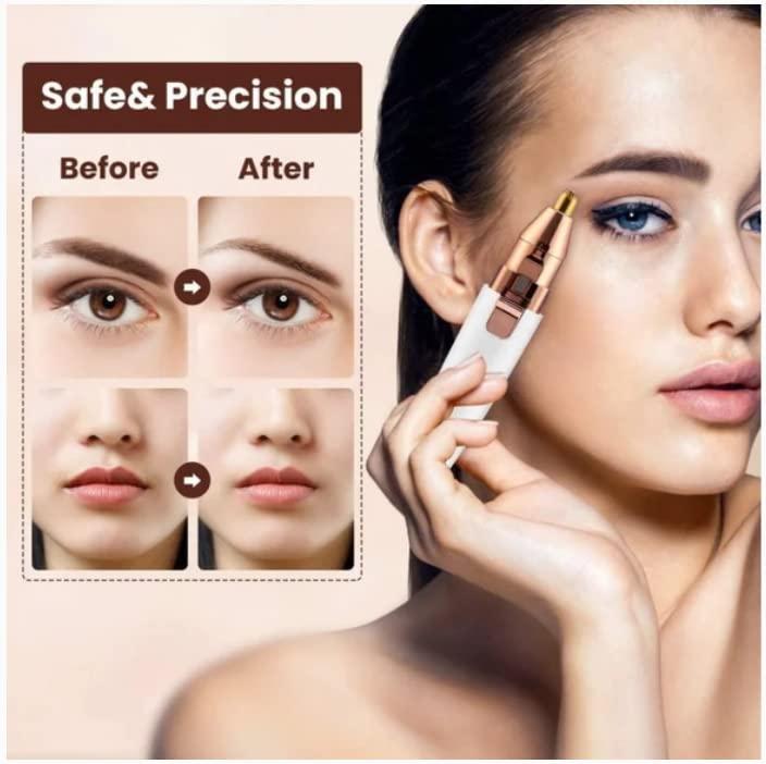 VishBin VishBin Flawless Women's lady shaver USB Rechargeable Painless Electric Eyebrow Trimmer Facial Hair Remover