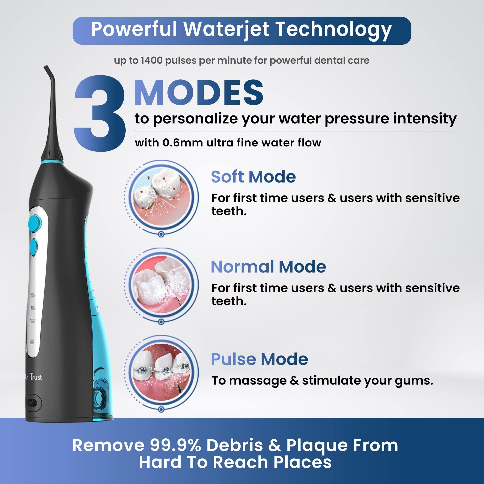 Dr Trust Dr Trust Electric Power Portable Professional Dental device for Teeth cleaner Oral Irrigator braces for kids and adults