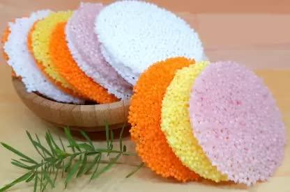 Maanki Maanki Colourful Sabudana Coins/Papad /100% Gluten Free Sago Papad Fryums 250g