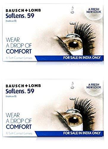 Bausch & Lomb Bausch & Lomb Soflens 59 hilafilcon B contact lenses (12 Lens Pack, -2.25)