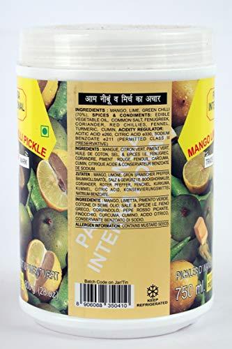 ACHAR PACHRANGA PACHRANGA International PIP Mango Lime Chilli Pickle- 800gm