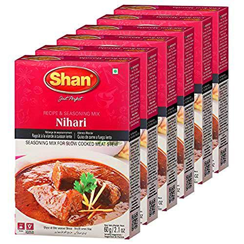 Shan Shan Nihari Masala, 2.12 oz  60 g, 6 Pack