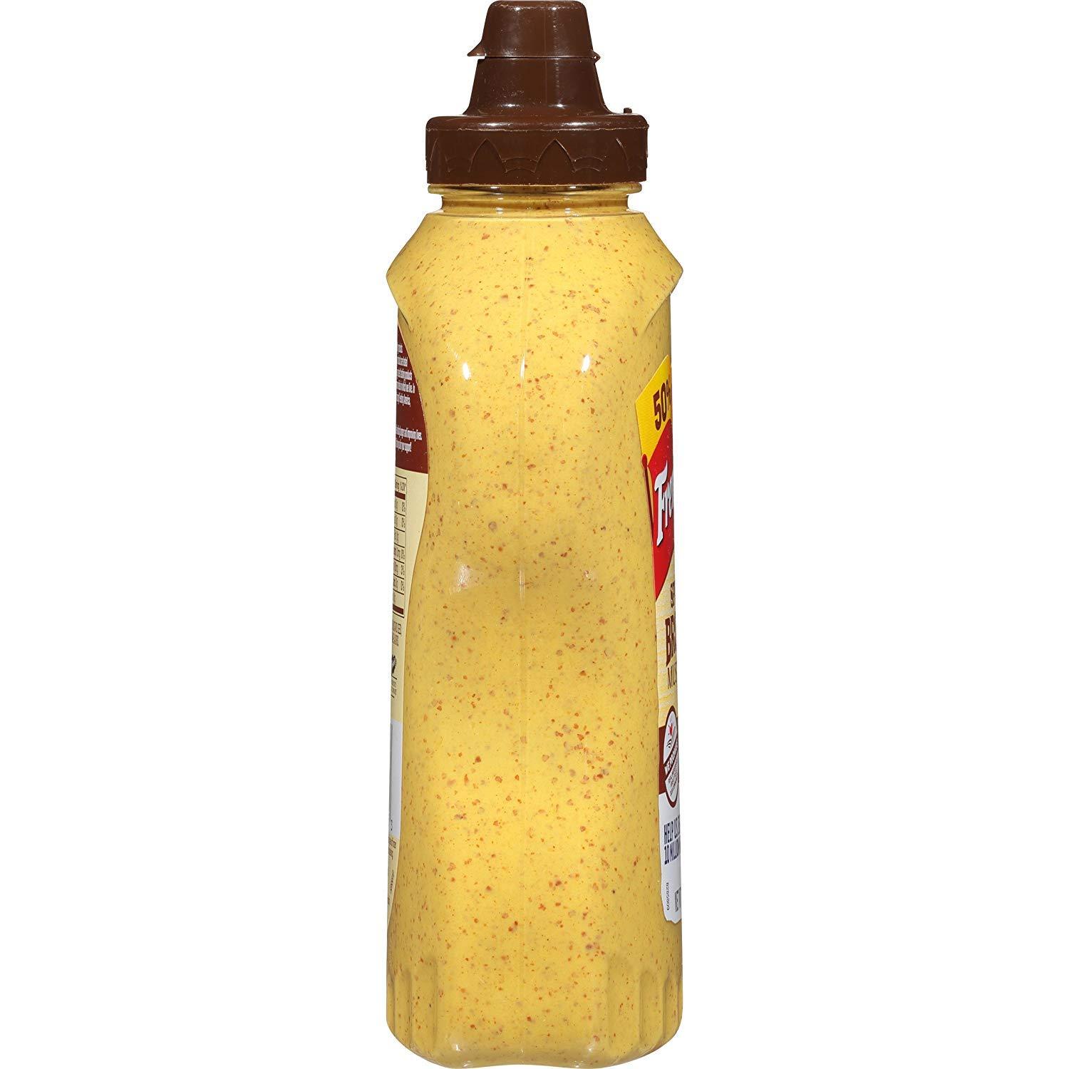 French French\'s Deli Mustard Spicy Brown 100% Natural Sauce 12oz (340g)