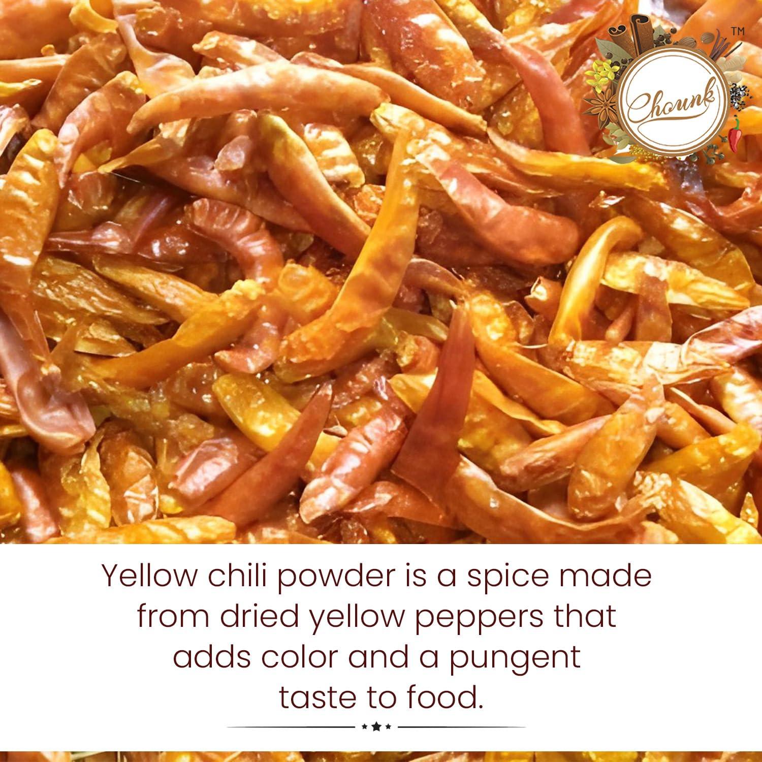 Chounk Chounk Yellow Chilly Powder, 200g (100g X 2)