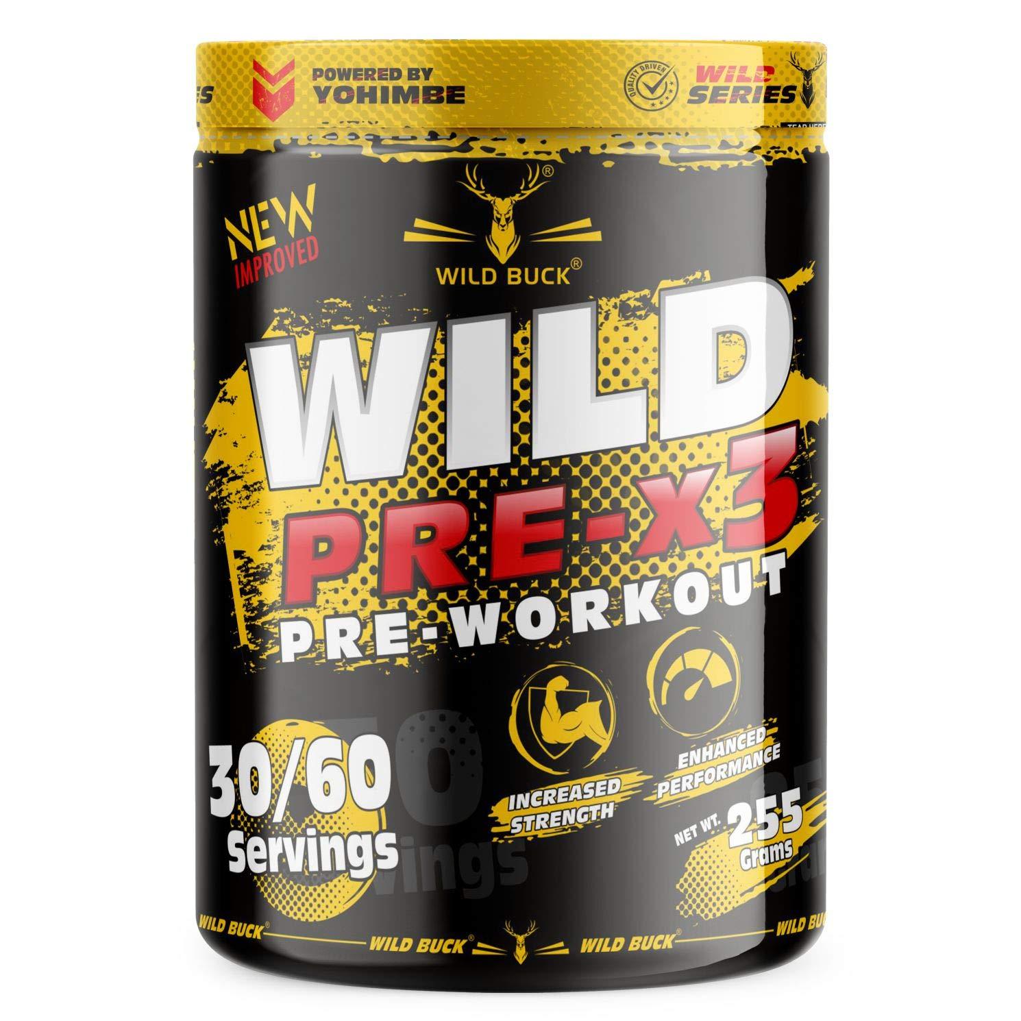 WILD BUCK WILD BUCK CITRULLINE, ARGININE, BETA ALANINE POWDER [30-60 Servings, American Cola, 255g]
