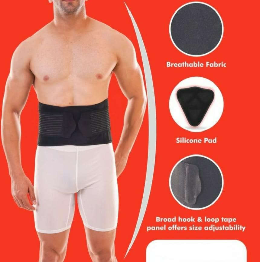 DipNish DipNish Lumbo Sacral Belt Lumbar Corset Lower Back Pain Relief Brace for Orthopedic Sacral Waist Back Support Sciatica - Tailbone Back Posture Corrector Lumbar Pain Belt