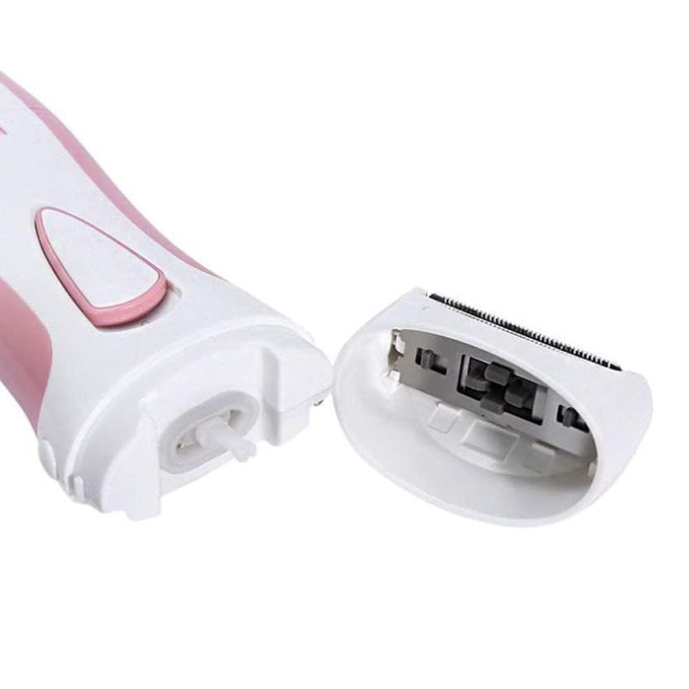 SDMS Cordless Hair Remover Shaver Mini QUICK CHARGE Rechargeable Twin Blades Body Face Bikini Underarm Shaving Razor Lady Depilador for Face Body Hair Removal Lady Bikini Shaving Machine Hair Removal