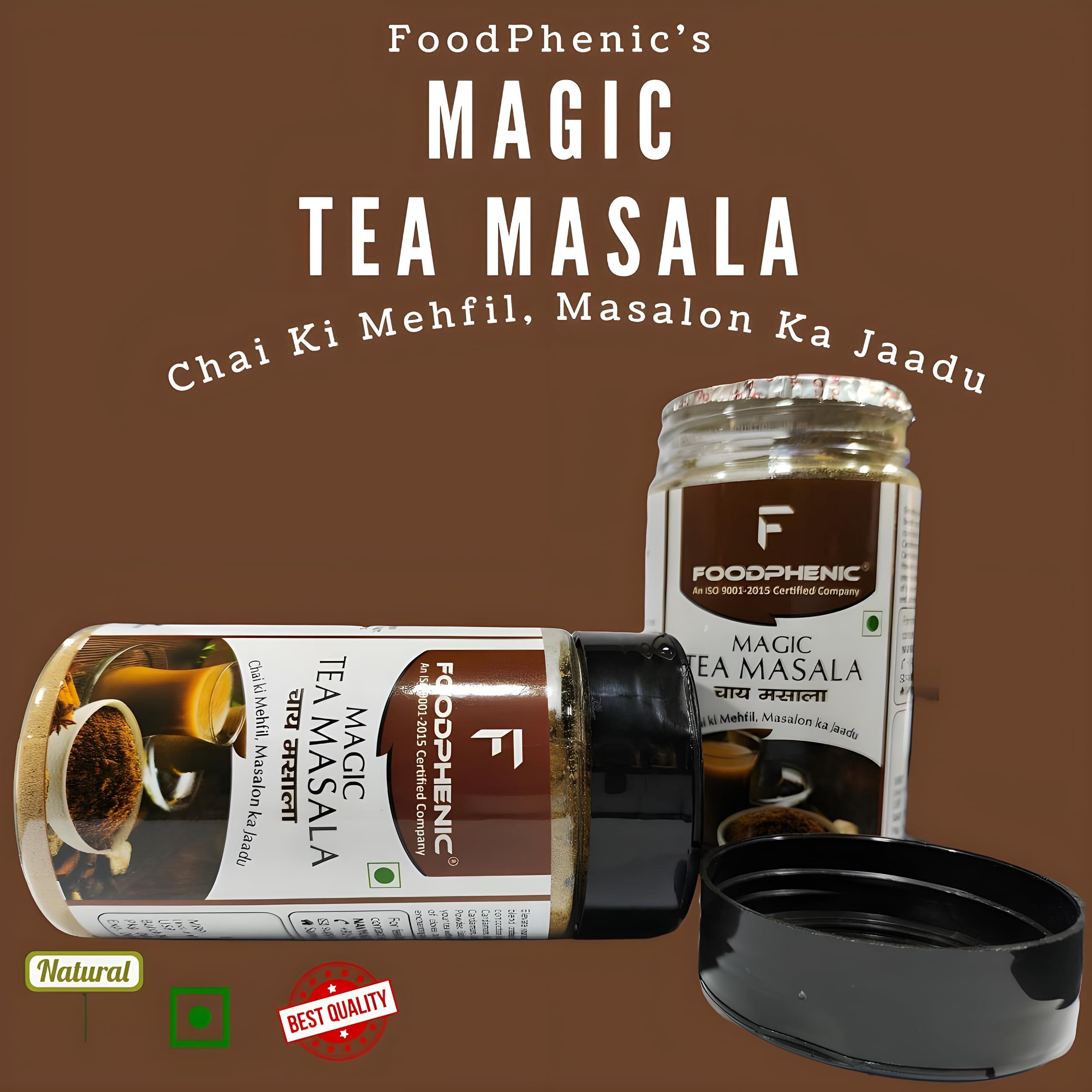 FOODPHENIC Foodphenic\'s Magic Tea Masala: Chai ki Mehfil, Masalon ka Jaadu
