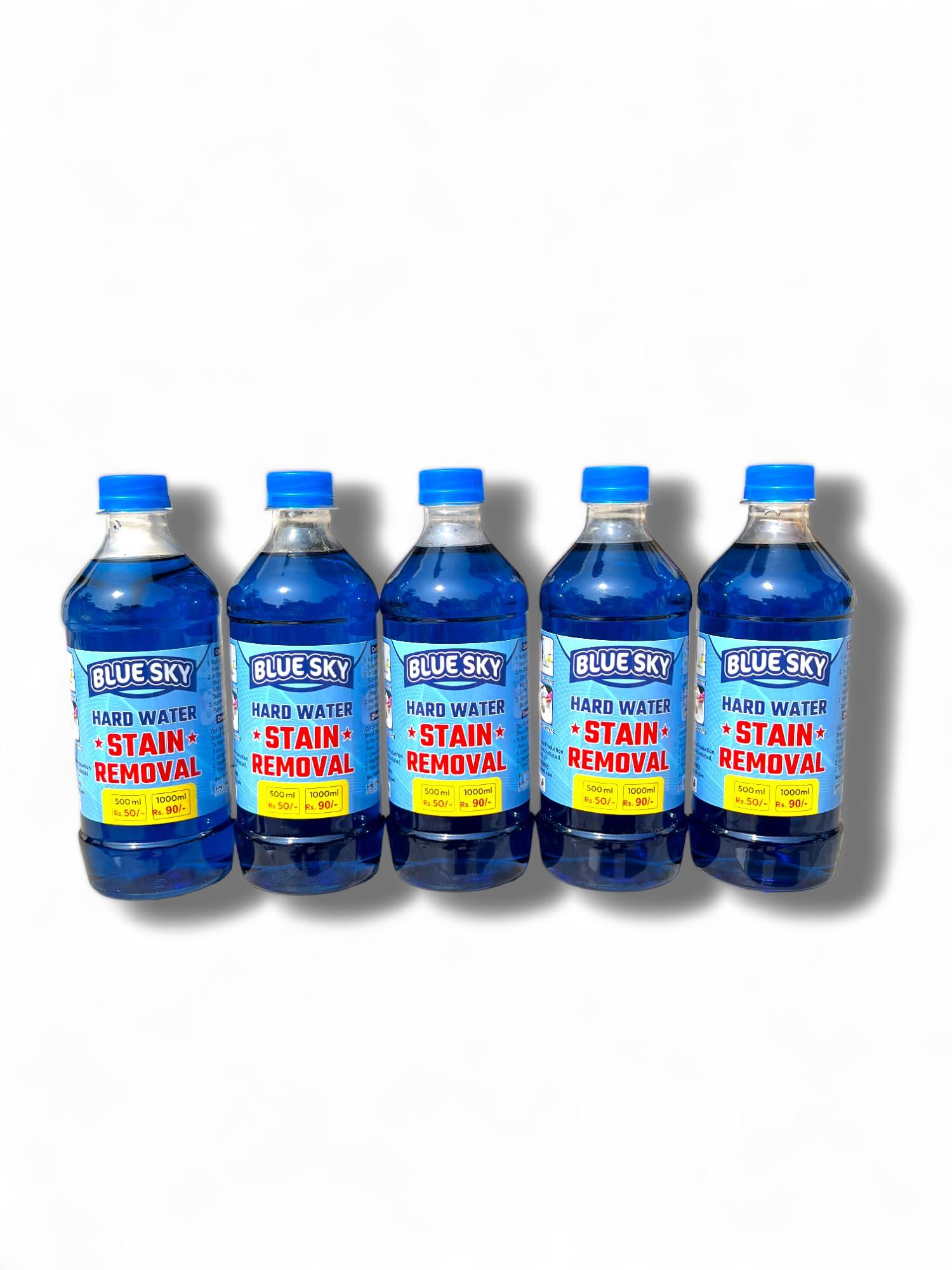 Blu skie Blu skie hard water stain removal 5 litre Concentrate For best water tank cleaning & Pipline cleaning liquid