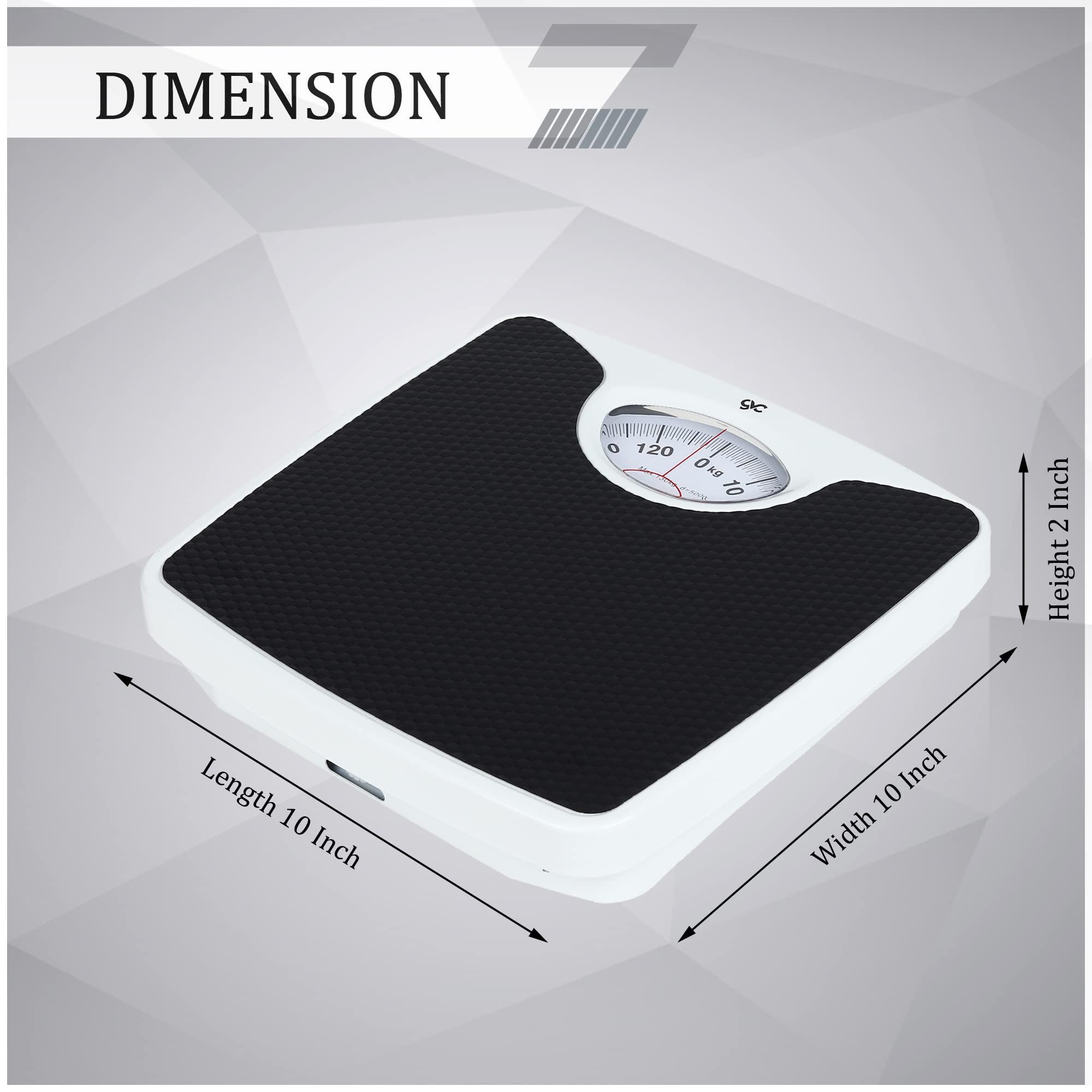 GVC GVC Iron Analog Weighing Scale (Black)