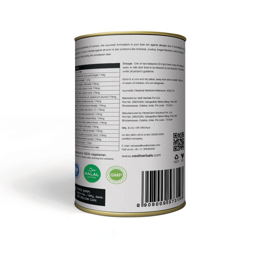 Vedi Vedi Haridra Khand Churna | Organic Harida Khand Powder | 100% Natural Ayurvedic | 150g (Pack of 4)