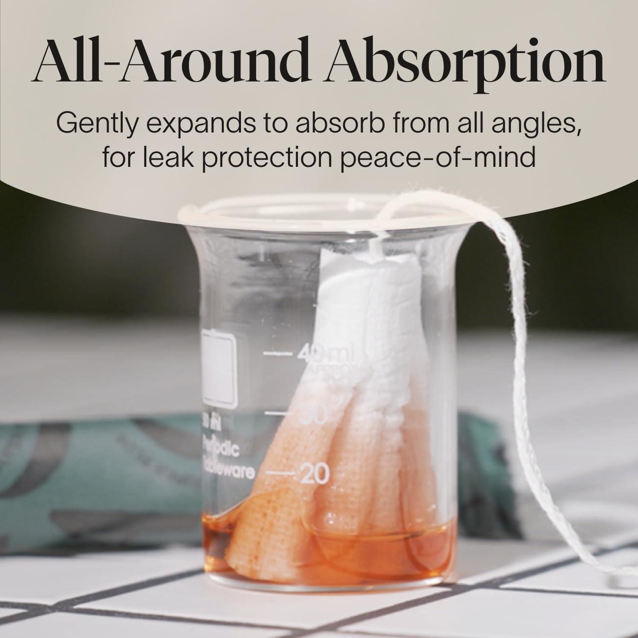 Cora Cora Organic Cotton Tampons with Compact Applicator; Variety Pack - Light/Regular (36 Count)