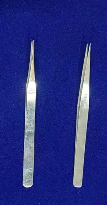 Shyam Sarowar Jewellery Tools 8013077834 Jewellery tools Chimti 2 in 1 Tweezer Set, Diamond picking tweezer.