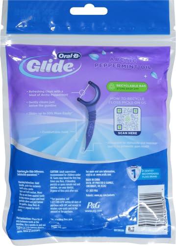 Glide Oral-B Glide 3d White Floss Picks Radiant Mint