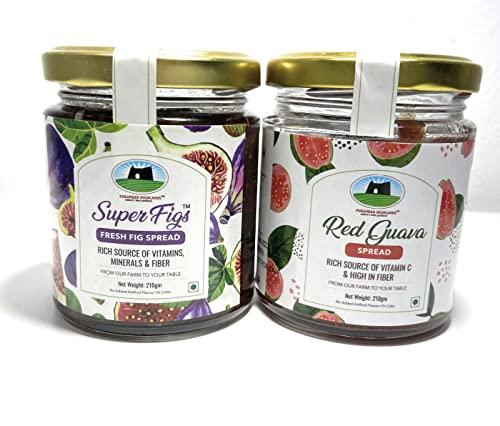 PURANDAR HIGHLANDS - Nature's Best Produce PURANDAR HIGHLANDS - Nature's Best Produce RED Guava Spread (210 gm)