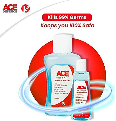 Piramal Fabrics Piramal Fabrics Nextgen- Ace Defence Liquid Hand Sanitiser - 50ml (Pack of 6)