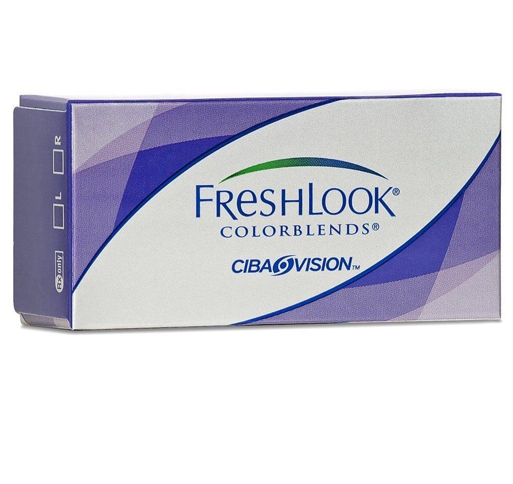 ALCON ALCON Freshlook Colorblends True Sapphire Powerless-2 Lens Pack (Bye 1 Get 1 Free) 0 Diopters