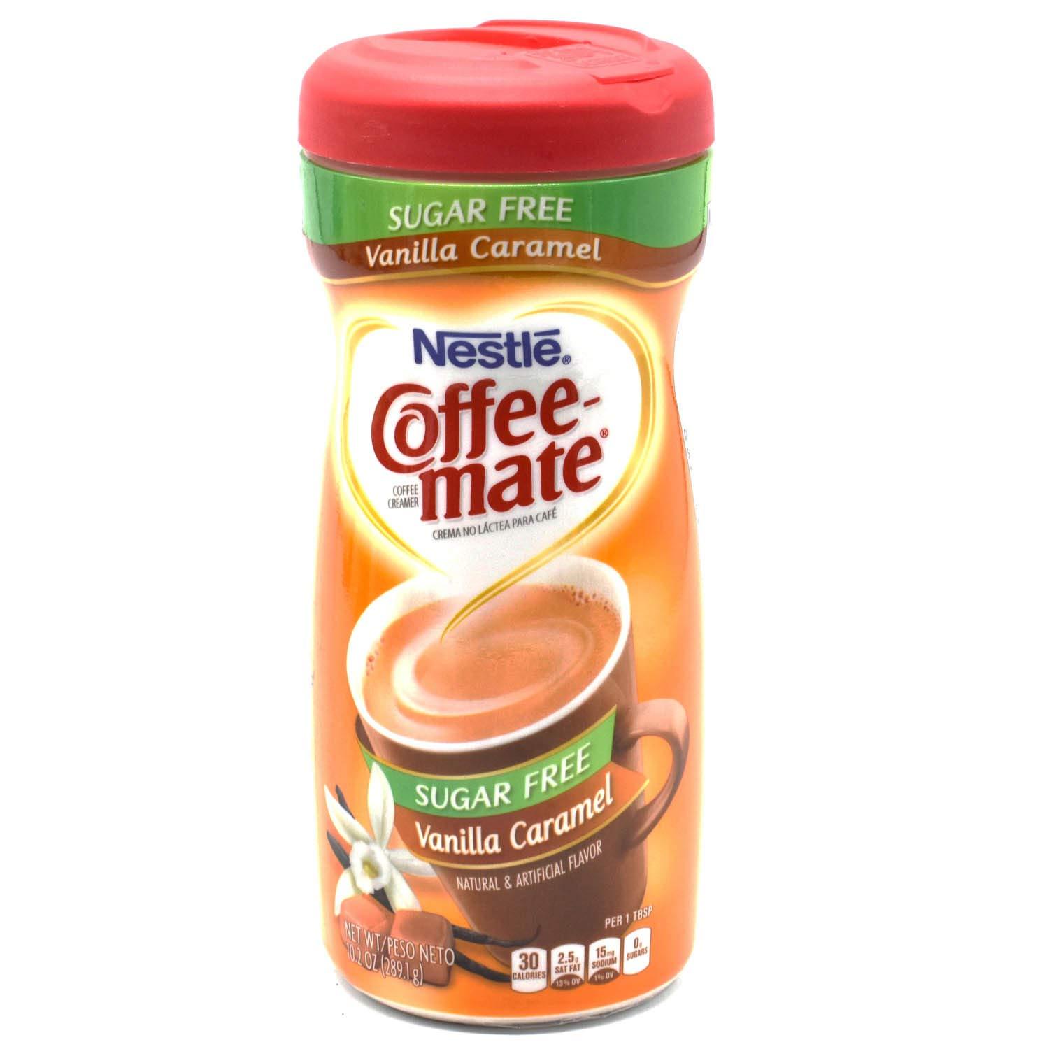Nestle Coffee Mate Powder Coffee Creamer, Sugar Free, Vanilla Caramel, 10.2 oz (289.1 g)