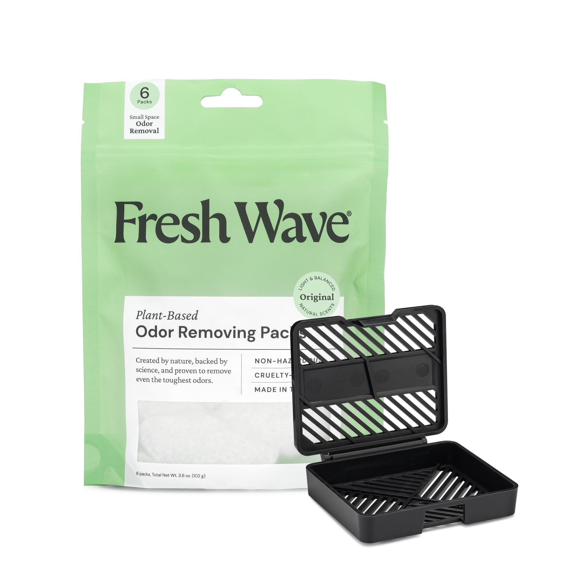 Fresh Wave Fresh Wave Odor Removing Packs + Bonus Fresh Pod Case