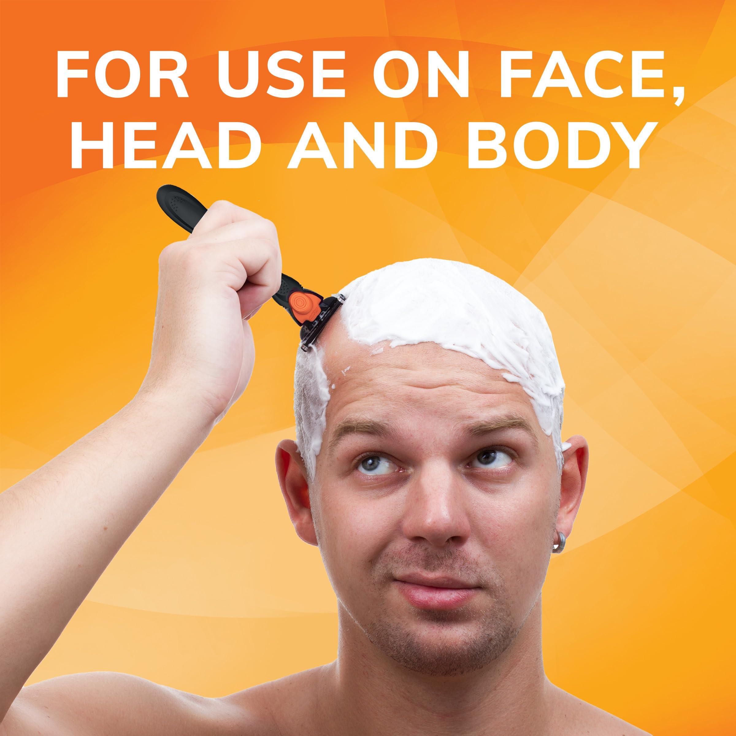 BIC BIC Hybrid Comfort 3 Disposable/System Shaver, Men, 6-Count