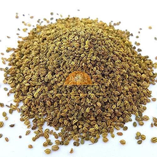 SriSatymev SriSatymev ® Ajmoda Seeds 1kg | Wild Celery Seeds | Celery Seeds (Wholesale Bulk)