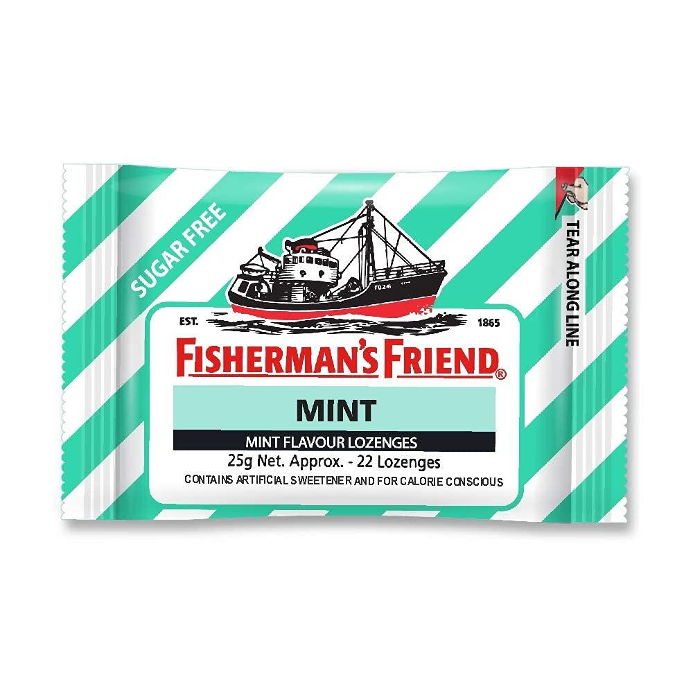 Fisherman's Friend Fisherman\'s Friend Mouth Freshener, Refreshing and Cool Lozenges - Mint, 22 count each (Pack of 3)