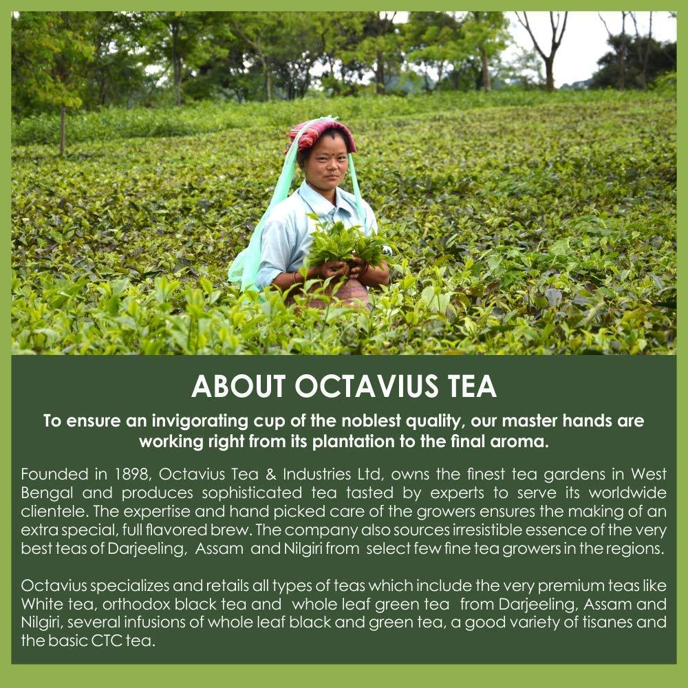 Octavius Octavius Marigold and Lemon grass Loose Leaf Green Tea - 100 Gms