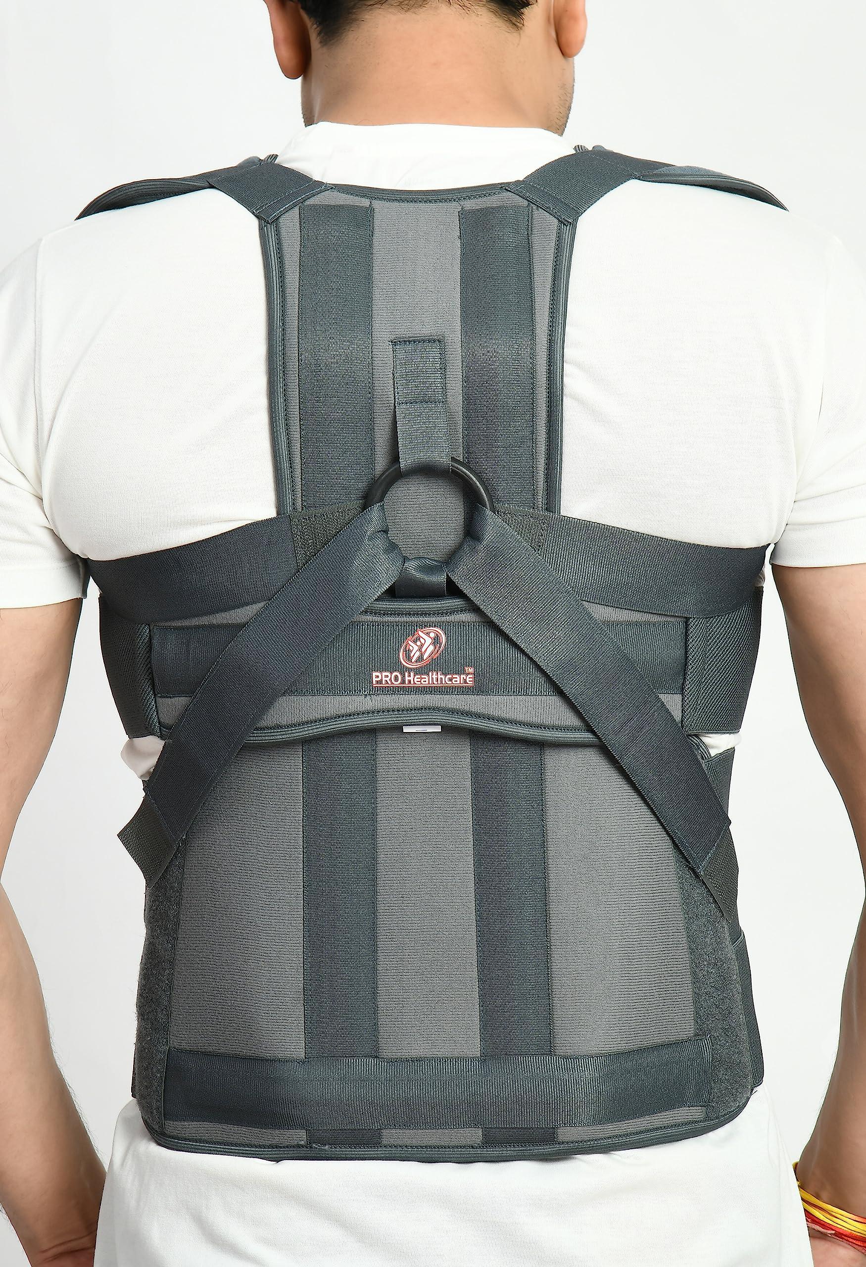 PRO HEALTHCARE PRO HEALTHCARE Cotton Dorso Lumbar Spinal Brace Posture Corrector(Taylor Brace), Back Support For Stability & Immobilisation, Post Spine(Universal),Universal Size